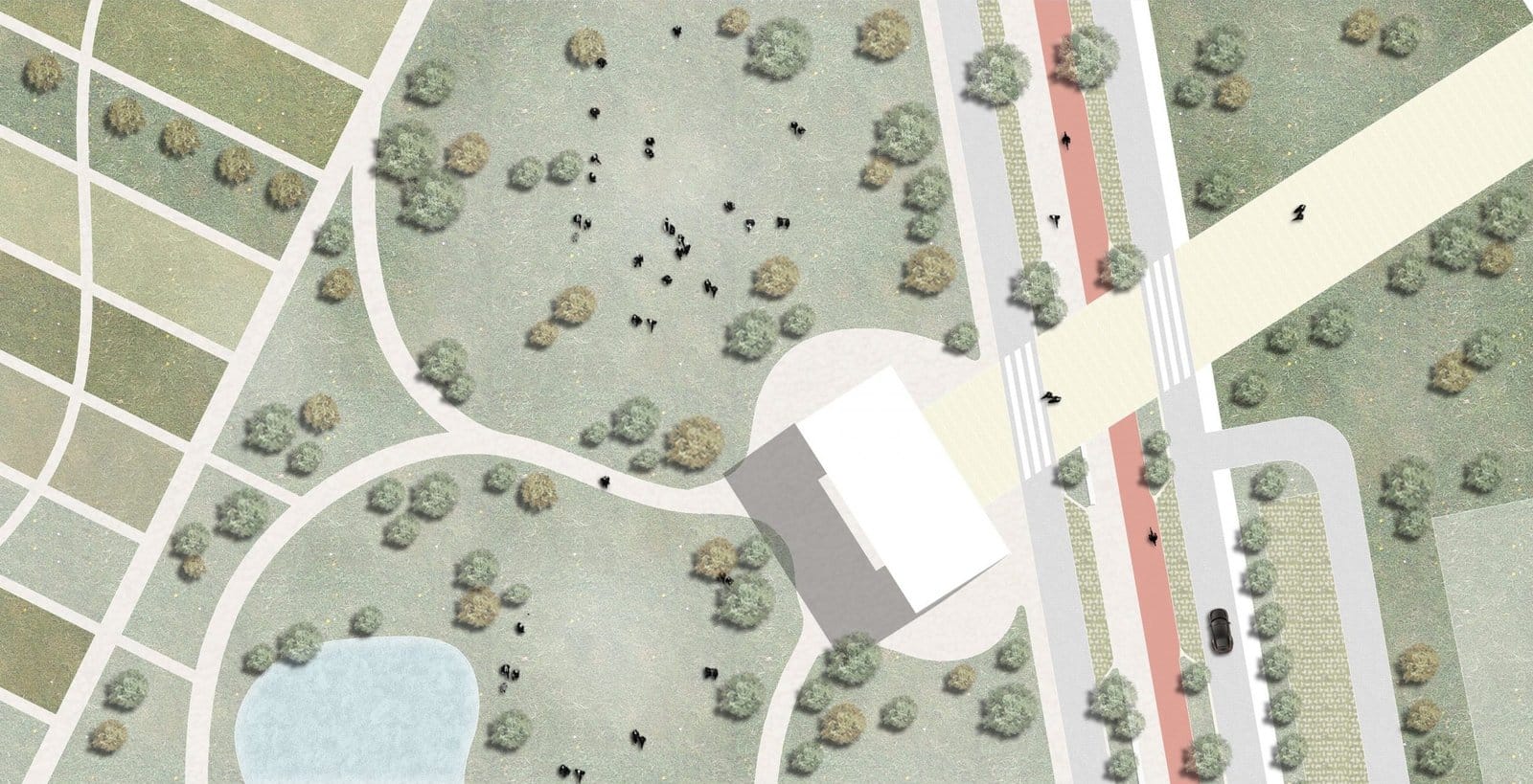 Gianluca Gnisci project urban regeneration "ex cementeria" area modugno