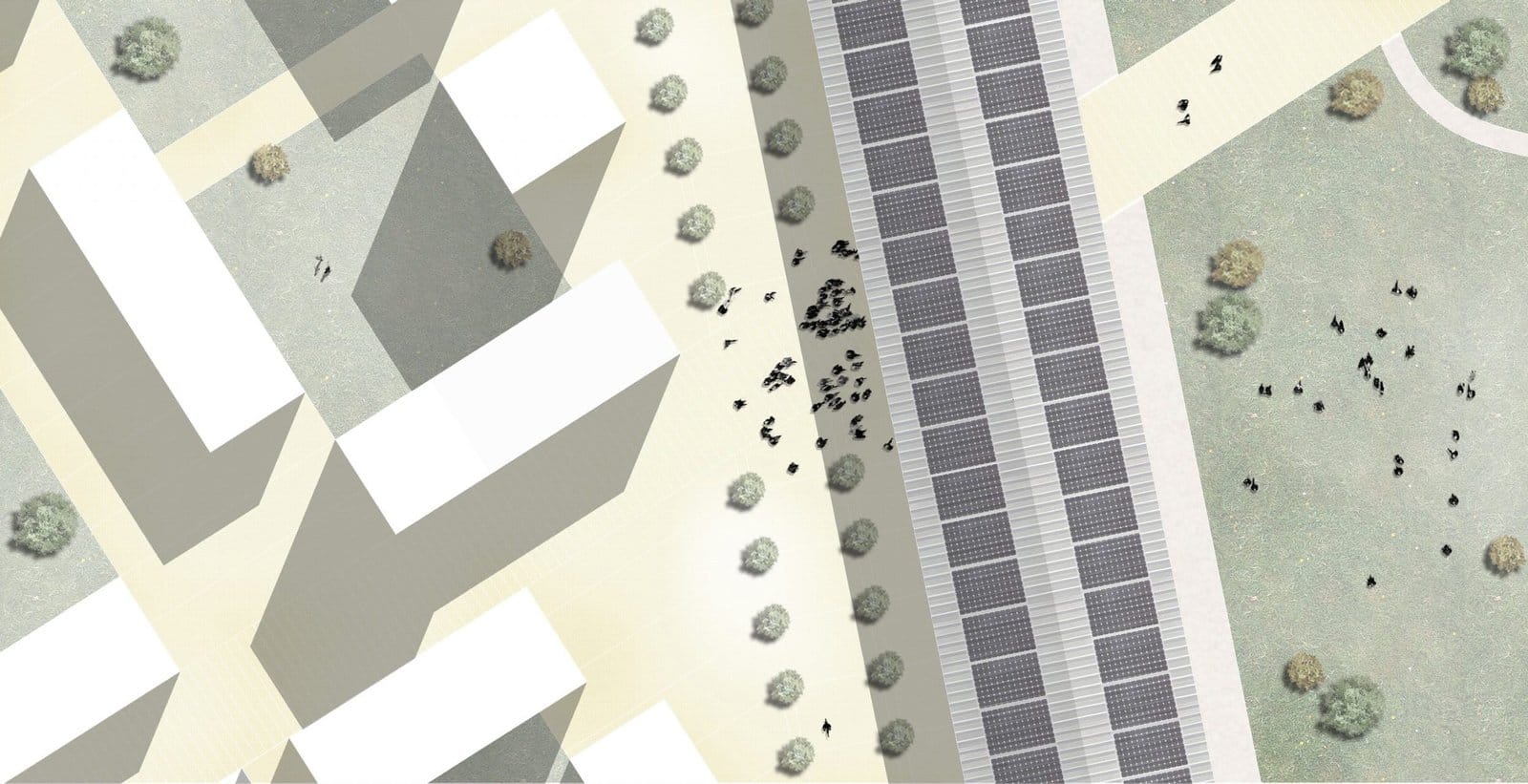 Gianluca Gnisci project urban regeneration "ex cementeria" area modugno